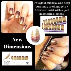 RARE New Dimensions Color Street Nail Strips